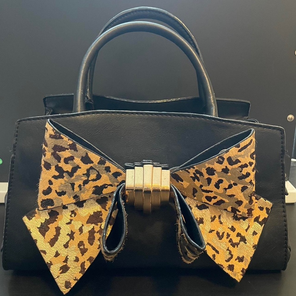 Black Betsey Johnson purse